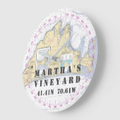 Nautical Latitude Longitude Martha's wijnwerf Grote Klok (Hoek)