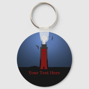 Nautical Lighthouse Custom Basic Sleutelhanger