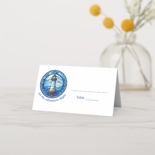 Nautical Lighthouse Ocean Seaside Wedding (Voorkant)