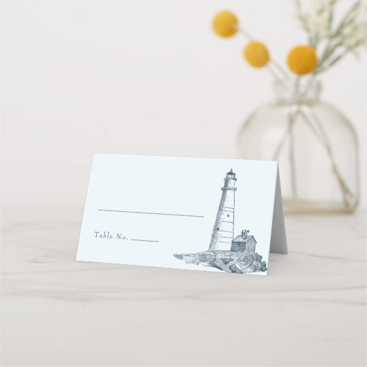 Nautical Lighthouse Ocean Seaside Wedding (Voorkant)