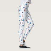 Nautical Lighthouse Sailboat Marine Leggings Pants (Rechts)