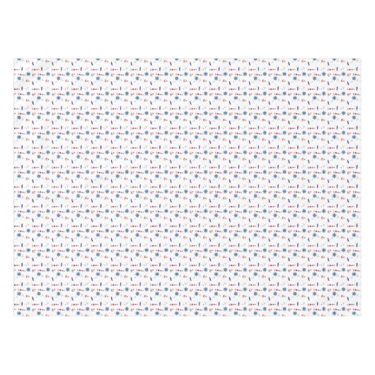 Nautical Lighthouse Sailboat Ocean Rectangle Table Tafelkleed (Voorkant (Horizontaal))
