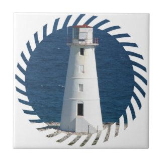 Nautical Lighthouse Tile Tegeltje