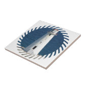 Nautical Lighthouse Tile Tegeltje (Zijkant)