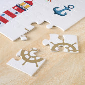 Nautical Lighthouses Ocean Thmed Legpuzzel (Zijkant)
