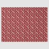 Nautical Lobsters and Buoys Pattern Illustrated Tissuepapier (Voorkant)