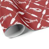 Nautical Lobsters and Buoys Patterned Cadeaupapier (Rol Hoek)