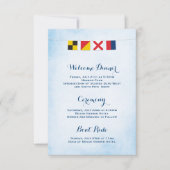 Nautical LOVE Flags Programma Cloud Blue (Voorkant)