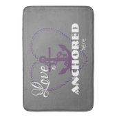 Nautical Love is hier verankerd Badmat (Voorkant Verticaal)