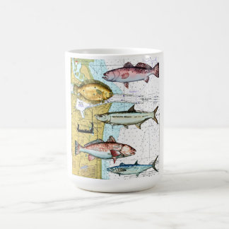 Nautical map kist mok