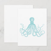 Nautical Marine Zee Octopus (Voorkant / Achterkant)