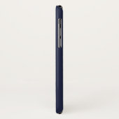 Nautical Navy Blue Anchor Case-Mate iPhone Case (Achterkant/links)