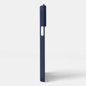 Nautical Navy Blue Anchor iPhone Case iPhone Hoesje (Rechterkant)