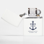 Nautical Navy Blue Anchor Wedding (Geopend)