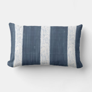 Nautical Navy Blue Lumbar Pillow Kussen