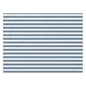 Nautical navy blue stripes Baby shower Tafelkleed (Voorkant (Horizontaal))
