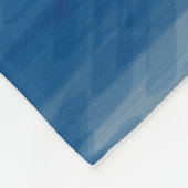 Nautical Navy Blue Welcome Aboard Name Anchor Fleece Deken (Hoek)