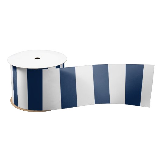 Nautical Navy Blue & White Striped Lint (Spoel)