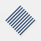 Nautical Navy Blue & White Striped Servet (Hoek)