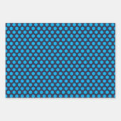 Nautical Navy en Bright Blue Inpakpapier Vel (Voorkant 2)