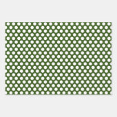 Nautical Navy en Green Inpakpapier Vel (Voorkant 2)