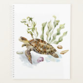 Nautical Ocean Beach Turtle Clowfish (Devant)