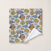 Nautical Ocean Life Handdoek Collectie (Wasdoekje)