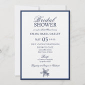 Nautical Oceanic marvy Bridal Shower Kaart (Voorkant)
