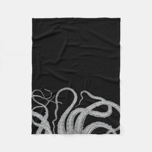 Nautical octopus tentacles  kraken steampun fleece deken (Voorkant)
