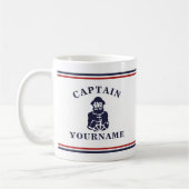 Nautical Old Scruff Captain Personalized Block Mok (Links)