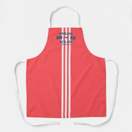 Nautical Party Apron Schort
