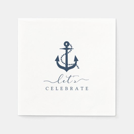 Nautical Party Napkins Servet (Voorkant)