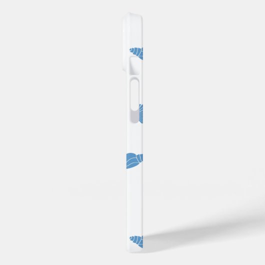 Nautical Pattern Monogram Case-Mate iPhone Case (Achterkant / Links)