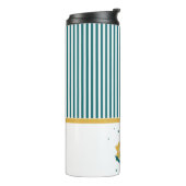 Nautical Personalized Boat Name Thermosbeker (Gedraaid links)