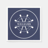 Nautical Personalized Servet (Voorkant)