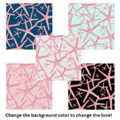 Nautical Pink Beach House Tegeltje