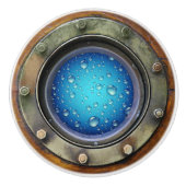 Nautical Porthole Drawer Knobs Keramische Knop (Voorkant)