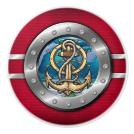 Nautical Porthole Drawer Knobs Keramische Knop