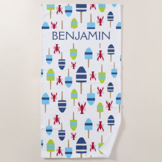 Nautical Red Lobster Buoy Beach House Strandlaken