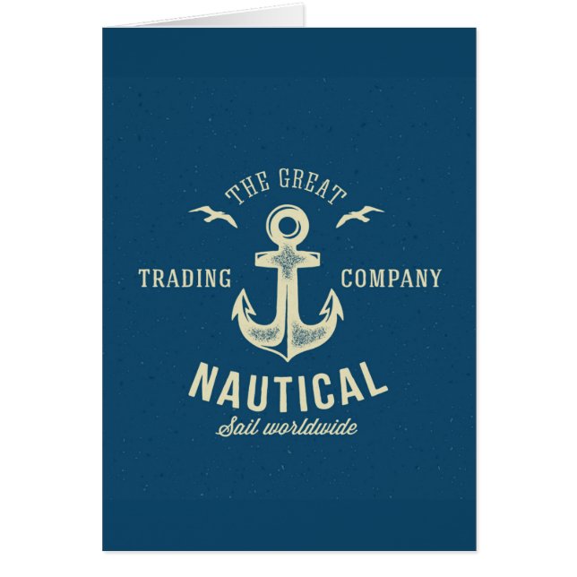 Nautical Retro Logo (Voorkant)