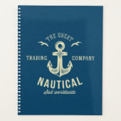 Nautical Retro Logo Planner (Voorkant)