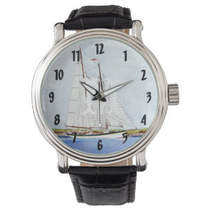 Nautical Sail Boat Zee Ocean Pirate Yacht Watch Horloge