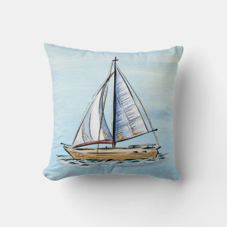 Nautical Sailboat Sierkussen