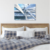 Nautical Sailing Adventure Canvas Afdruk (Insitu (Slaapkamer))