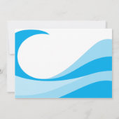 Nautical Sailing Beer Uitnodiging (Achterkant)