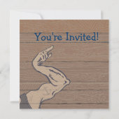 Nautical Sailor Baby Shower Invitations (Dos)