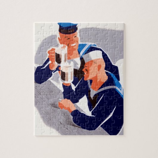  Nautical Sailors Art Legpuzzel (Verticaal)