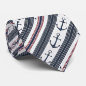 Nautical Satisfaction Stropdas (Opgerold)