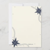 Nautical Save the Date Notice Kaart (Achterkant)