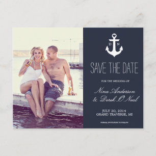 Nautical Save the Date   Weddenschap